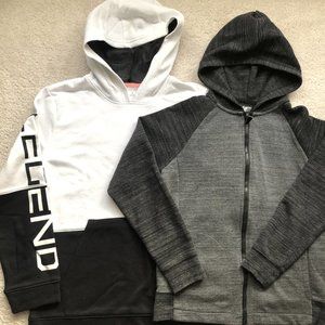 Bundle Set of Two Hoodies Plus Bonus Pair of Sweat Pants - Boys, 10-12 years